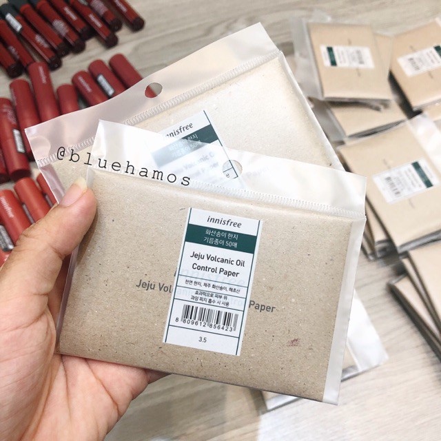 Giấy Thấm Dầu Innisfree Jeju Volcanic Oil Control Paper | BigBuy360 - bigbuy360.vn