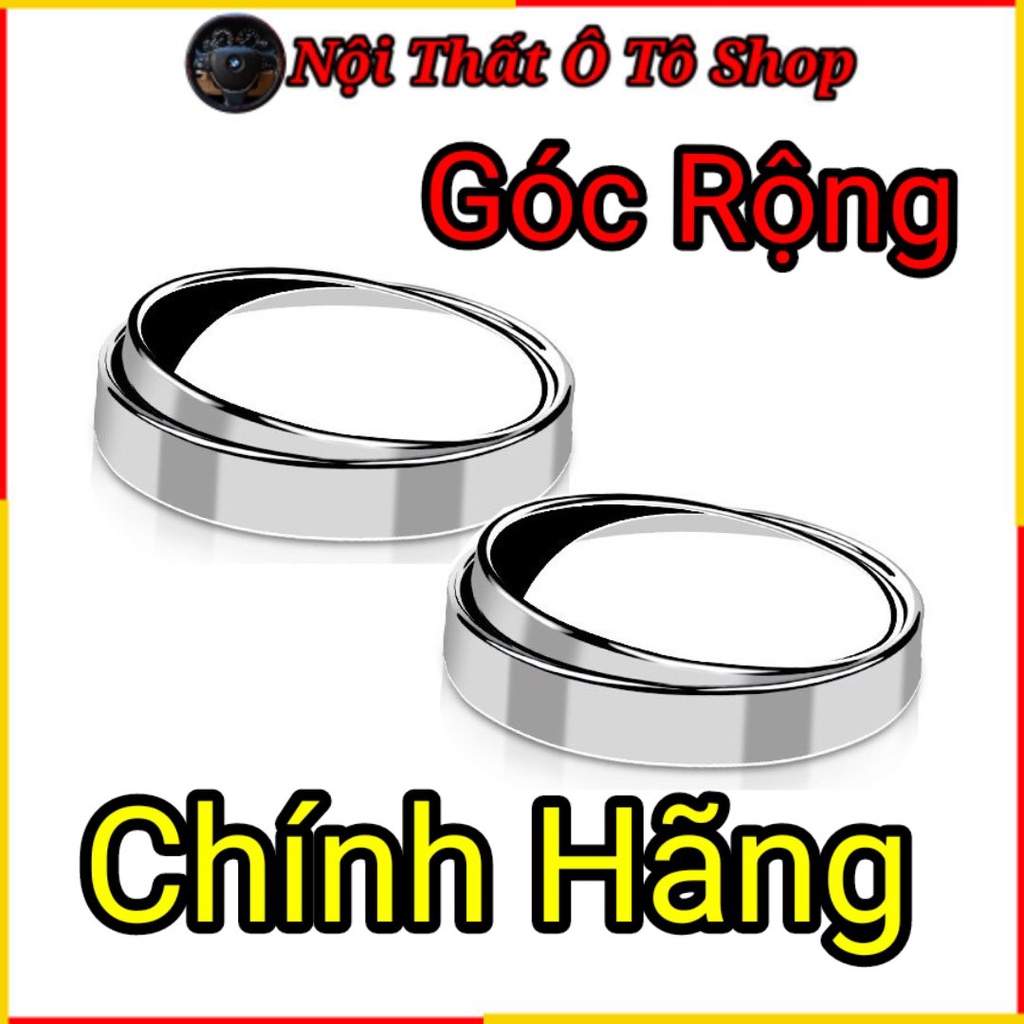 Gương Cầu Lồi Ô Tô Tráng Bạc Xoay 360 Độ - Gương Xóa Điểm Mù | Nội Thất Phụ Kiện Chính Hãng - Nội Thất Ô Tô Shop