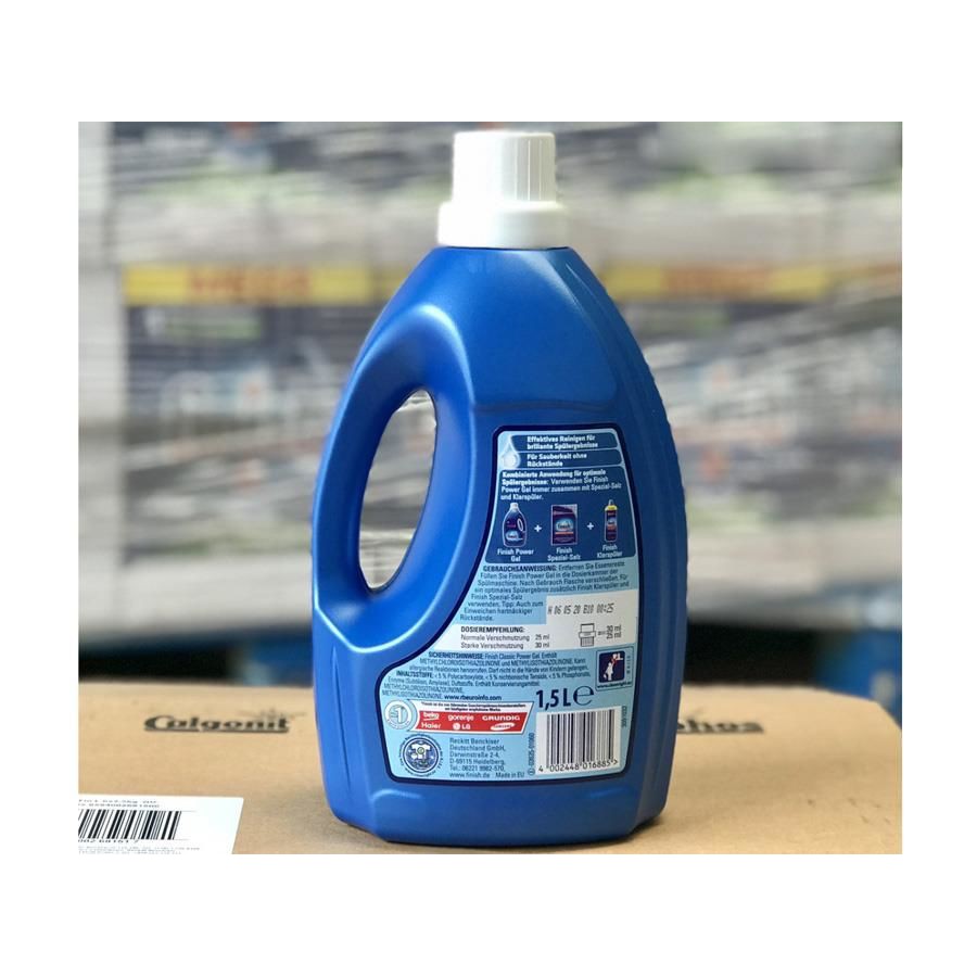 CAN GEL RỬA BÁT FINISH CLASSIC 1.3L+ Tặng viên Finish