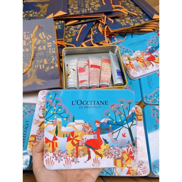 Set 5 kem dưỡng da tay L’occitane 30ml/1 tuýp
