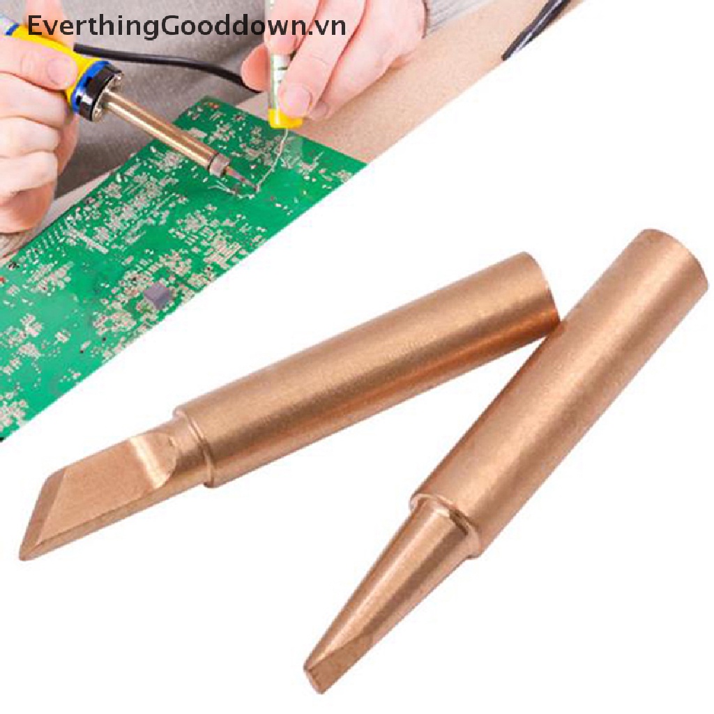 Bộ 5 / 6 đầu hàn 900m-t bằng đồng nguyên chất không chì

.