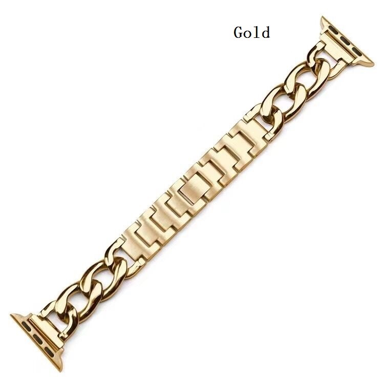 Dây Đeo Bằng Thép Không Gỉ Cho Đồng Hồ Thông Minh Apple Watch 41 / 40 / 38mm 49 / 45 / 44 / 42mm Series Ultra / 8 / 7 / SE / 6 / 5 / 4 / 3 / 2 / 1