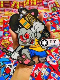 TEM STICKER SIZE LỚN DÁN XE CỰC DỄ THƯƠNG