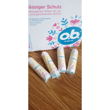 Bán lẻ Băng vệ sinh Tampon O.B Original 3 giọt của Đức