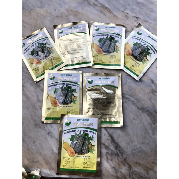 hạt giống bí đỏ super Dream 59 11gr