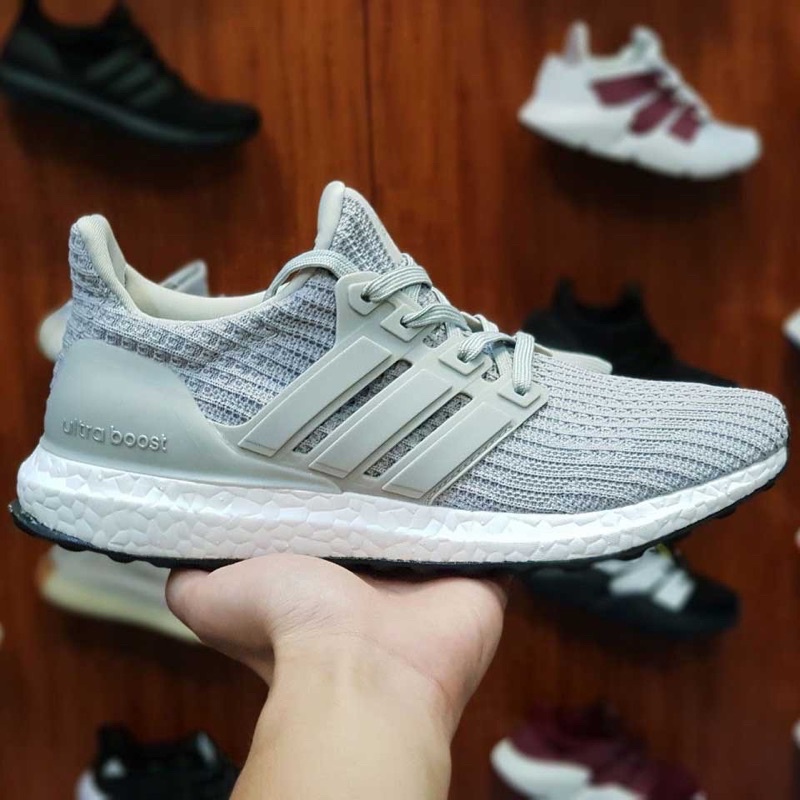 Giầy thể thao Ultra boost 4.0 xám .đen .trắng
