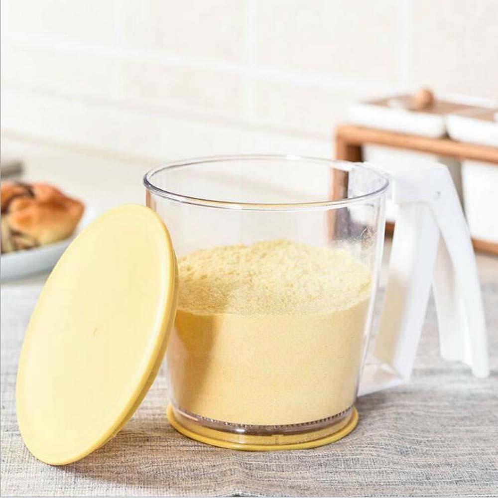 Dụng Cụ Rây Bột Cầm Tay Có Nắp Lưới Tiện Dụng