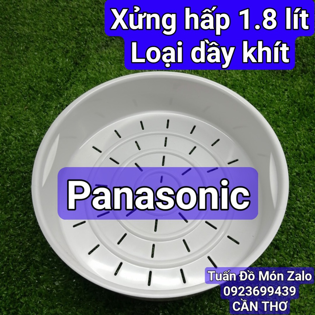 Xửng Hấp Khay Hấp Thức Ăn [loại 1.8l] panasonic Trên Nồi Cơm Điện - phụ kiện phụ tùng linh kiện chính hãng