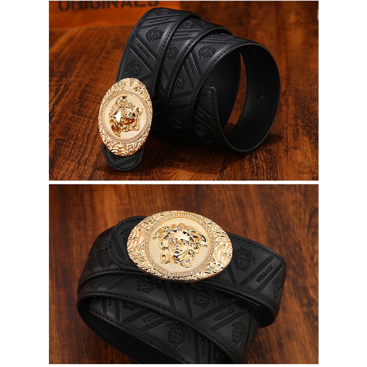 Thắt Lưng Versace Bằng Da Thuộc Thời Trang Dành Cho Nam