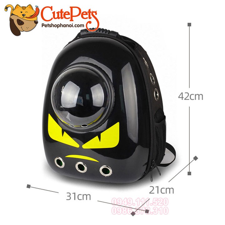 Balo phi hành gia dành cho thú cưng - CutePets Phụ kiện chó mèo Pet shop Hà Nội