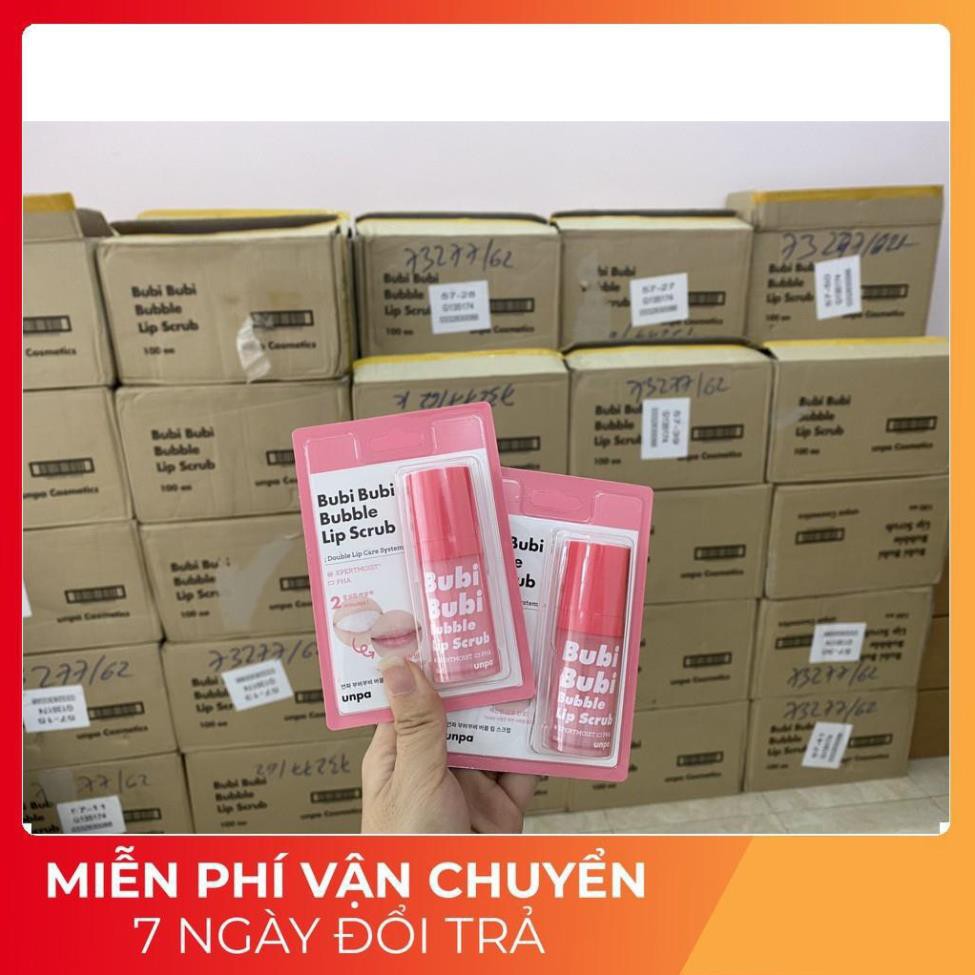 [FREESHIP] GEL TẨY DA CHẾT MÔI UNPA BUBI BUBI LIP