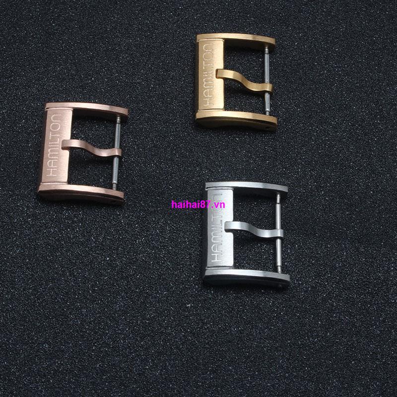 Khóa Cài Thắt Lưng Bằng Thép Không Gỉ Cho Đồng Hồ Hamilton