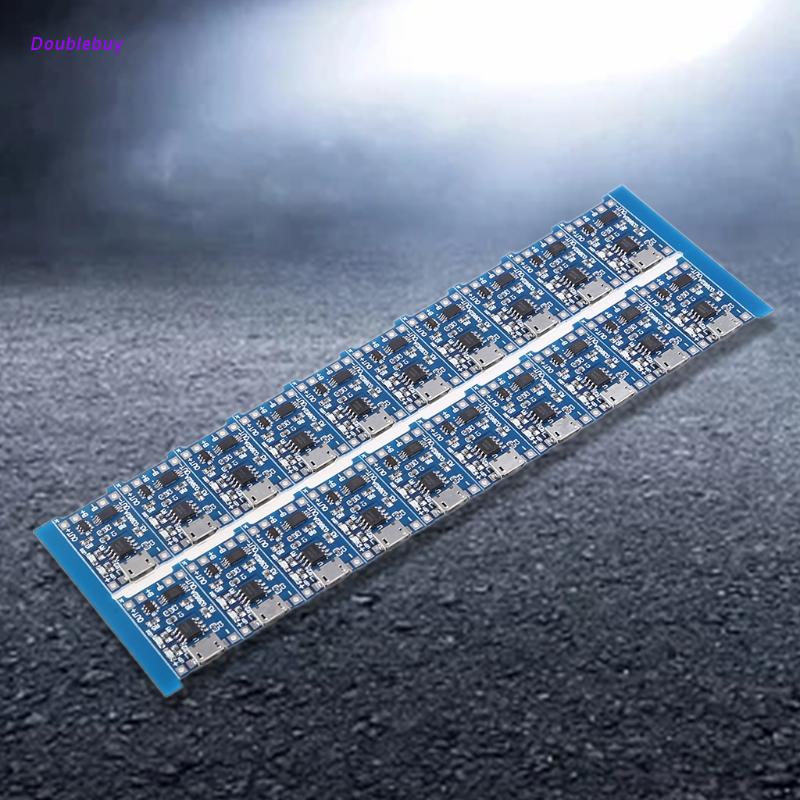 Set 20 Mô Đun Sạc Pin TP4056 18650 BMS 5V Micro USB 1A 186 Chuyên Dụng