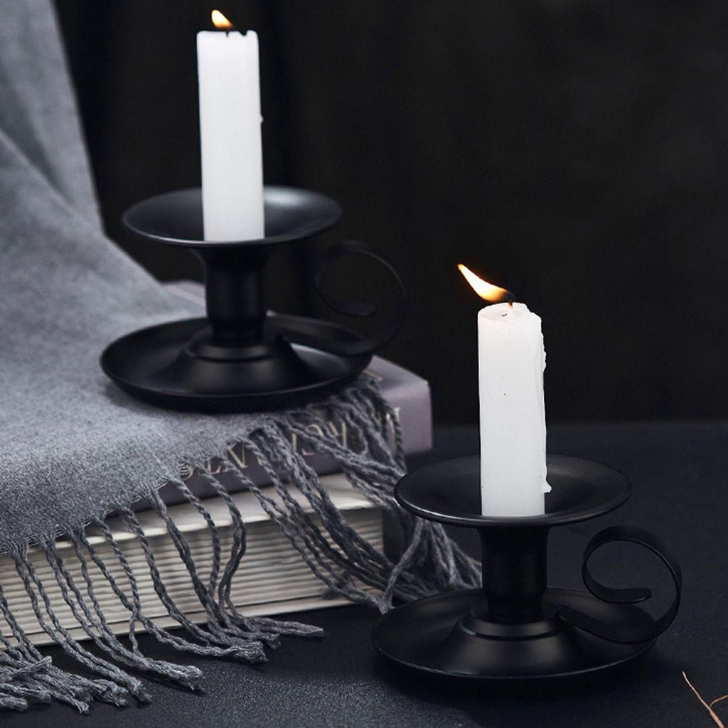 Giá Đỡ Đèn Cầy Bằng Sắt Phong Cách Halloween Độc Đáo