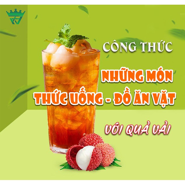 Vải Thiều Ngâm Nước Đường Rich 565gram có 15 trái to | BigBuy360 - bigbuy360.vn