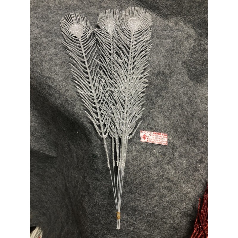 Sỉ lông công dài 40cm làm oản tài lộc,giỏ quà tết hàng loại 1