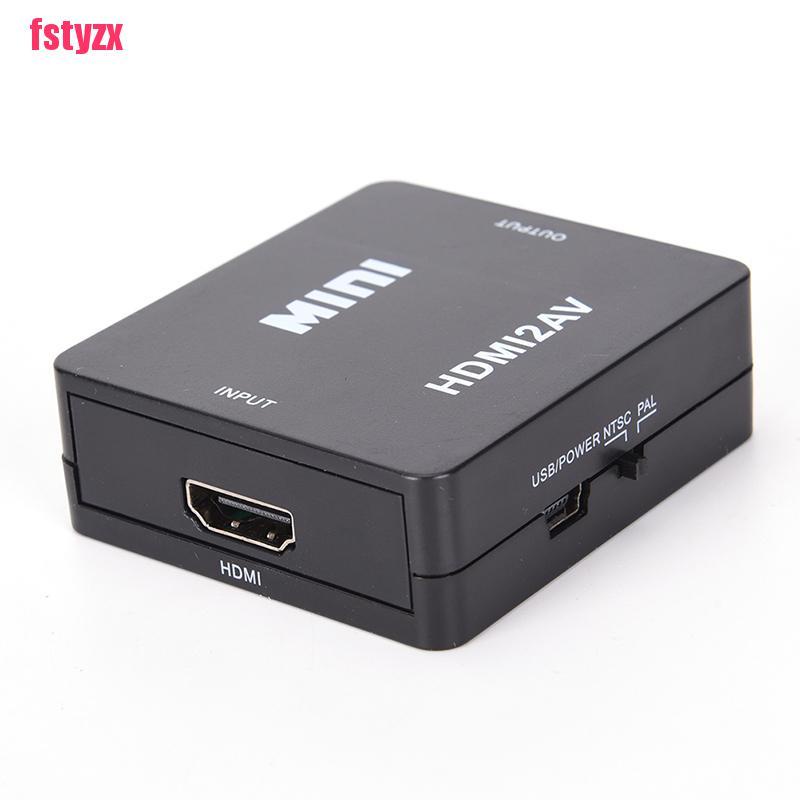 Bộ Chuyển Đổi Hdmi Sang Rca Av / Cvbs Hd 1080p Mini Hdmi2Av Video