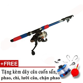 Bộ Cần Câu Máy Du Lịch 1m8 CC18