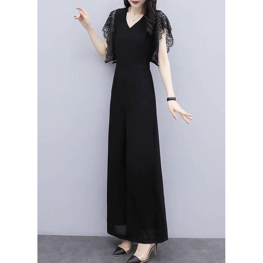 HÌNH THẬT – JUMSUIT DẠO PHỐ KIỂU JUMPSUIT CÔNG SỞ CỔ TIM TAY CÁNH TIÊN ROMI 3262