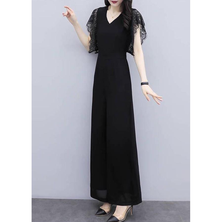 GOTI - BỘ JUMPSUIT DẠO PHỐ KIỂU JUMPSUIT DÀI CÔNG SỞ CỔ TIM TAY CÁNH TIÊN, BỘ ĐỒ BAY ĐẸP - THỜI TRANG CÔNG SỞ GOTI 3262