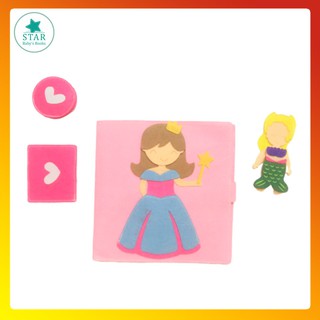 [Rẻ Vô Địch] - Sách Vải  Công Chúa Disney (2-6 tuổi)