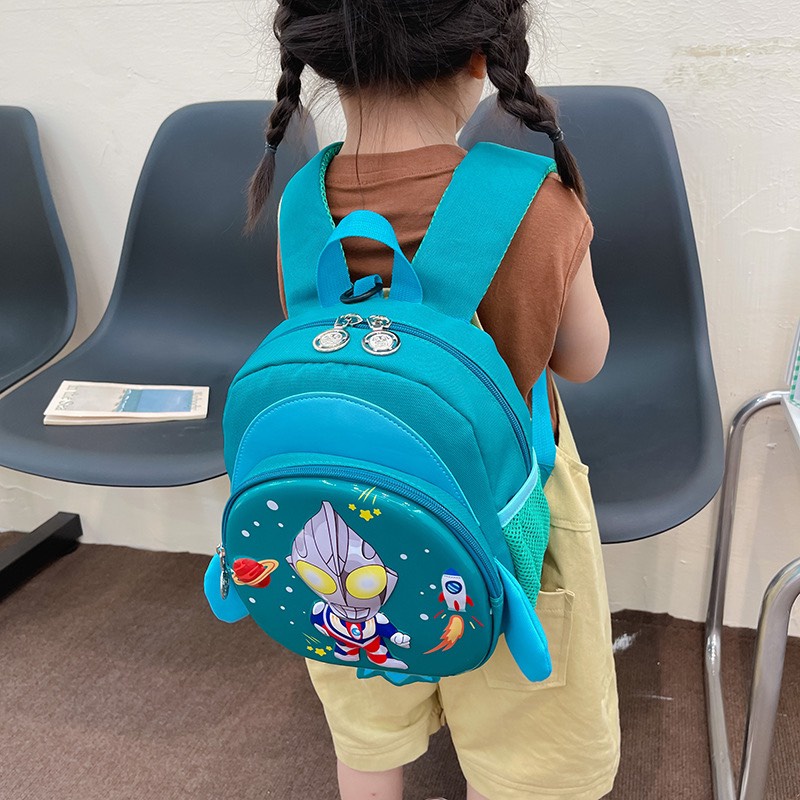 Balo siêu nhân cho bé mẫu mới 2022, quai cặp dày dặn chống nước - Hàng Quảng Châu Cao Cấp (8065)