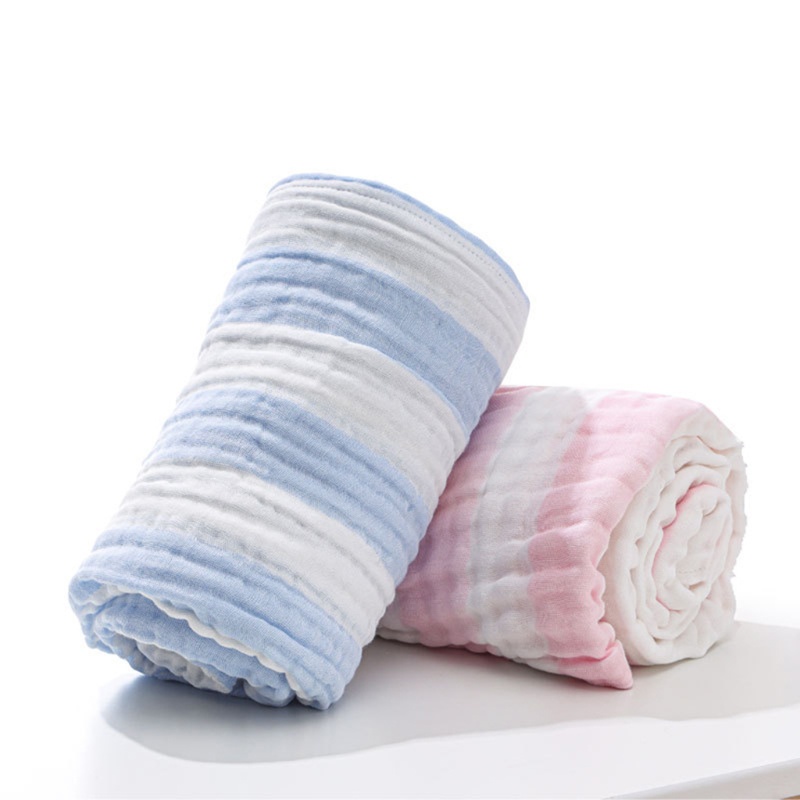 Khăn Tắm Cotton Siêu Mềm Mại Cho Bé Sơ Sinh