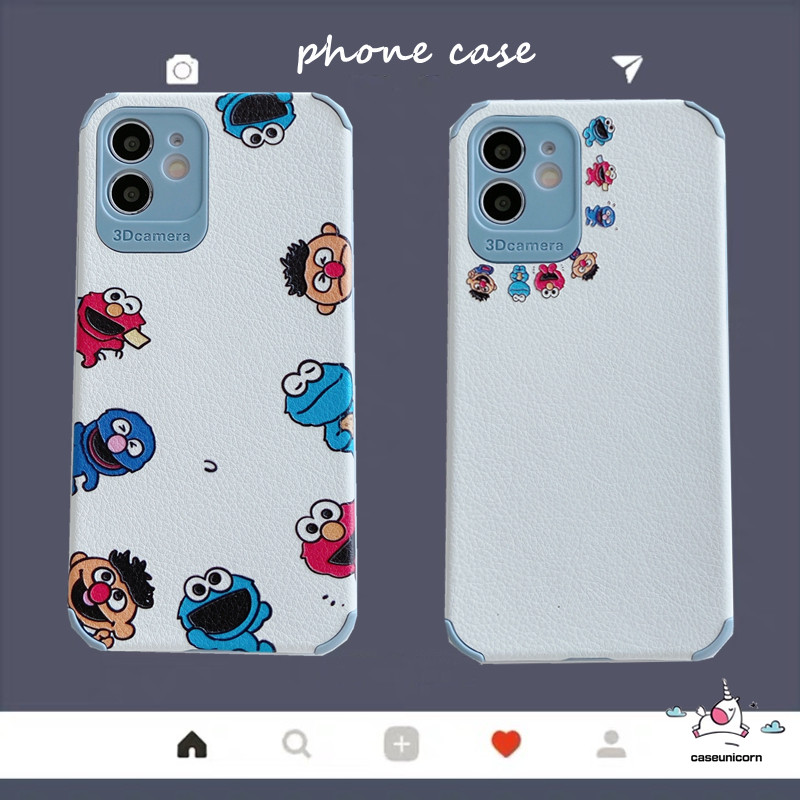 Ốp Lưng Tpu Họa Tiết Hoạt Hình Sesame Street Thời Trang Cho Iphone 11 Iphone 7 8 Plus Iphone 12 Pro Max 12 Mini X Xr Xs Max Se 2020