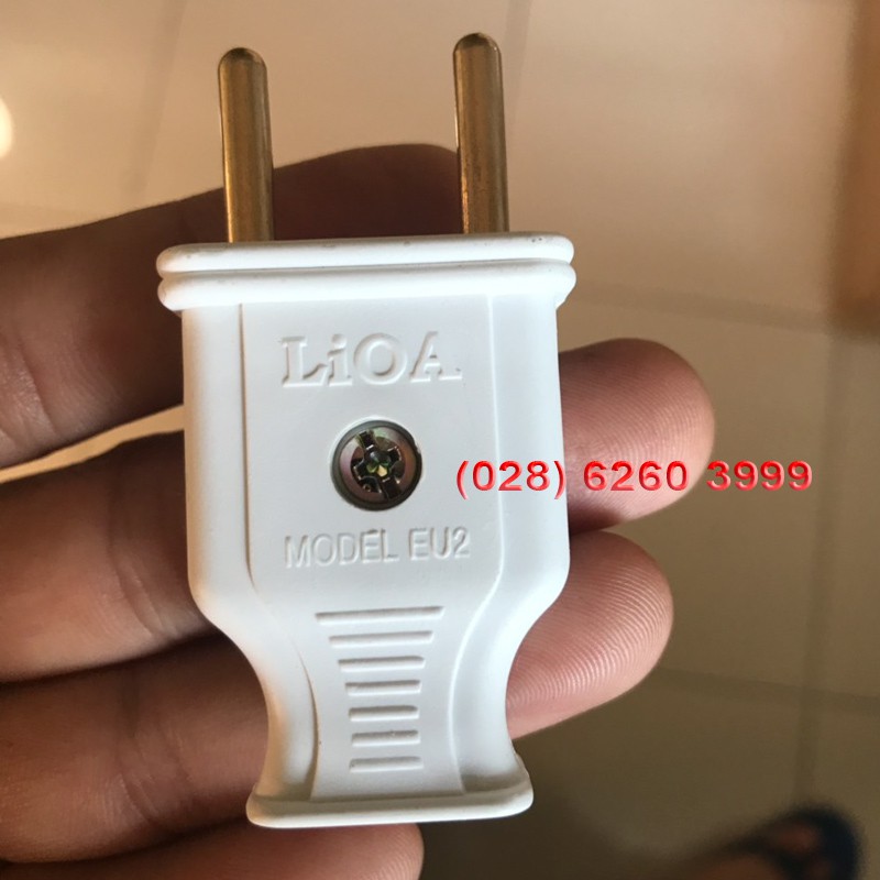 Phích cắm điện Lioa chân tròn  - Phích cắm điện lioa phi 5 loại tốt