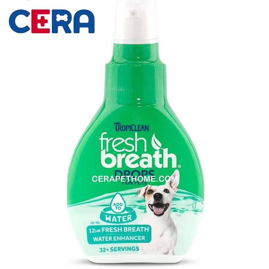 Dung Dịch Chăm Sóc Răng Miệng Cho Chó Dạng Đậm Đặc - Fresh Breanth DROPS
