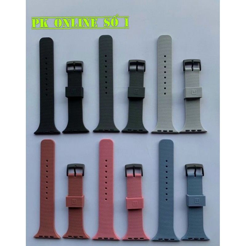 Ảnh Thật Dây đeo dành cho Apple Watch size 44mm UAG DOT Silicone