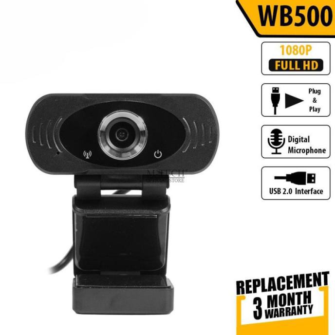 Webcam M-Tech Wb500 1080p Full Hd Kèm Micro / Mtech Wb500 | BigBuy360 - bigbuy360.vn