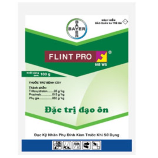 FLINTPRO 648WG – THUỐC ĐẶC TRỊ BỆNH ĐẠO ÔN CHO CÂY TRỒNG