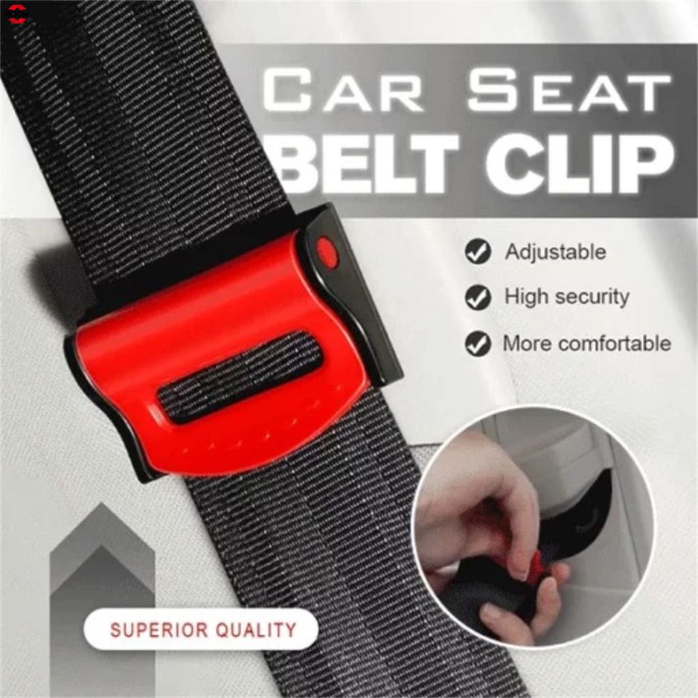 2 Chiếc Xe Có Thể Điều Chỉnh Dây Đai Limiter Đa Năng Toàn Xe Hơi Ô Tô Kẹp An Toàn Có Thể Điều Chỉnh Tự Động Chặn Khóa Kẹp Xe Dây khóa