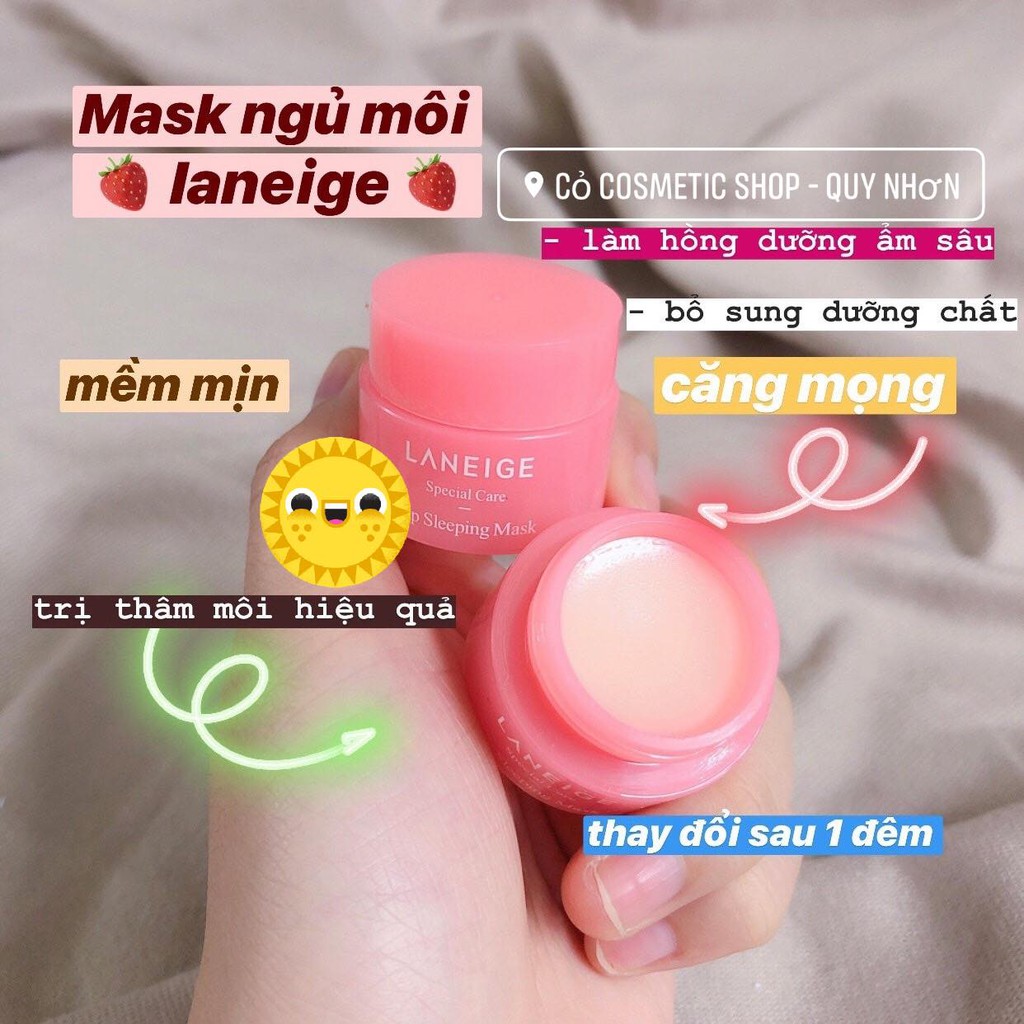 [Mini size] Mặt nạ ngủ môi Laneige Lip Sleeping Mask | BigBuy360 - bigbuy360.vn