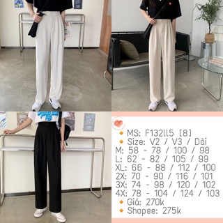 [Order] Quần Tây Suông Bigsize