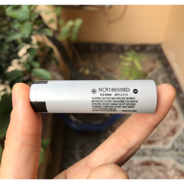 Pin 18650 Panasonic hiệu NCR18650BD 3200mAh mới 100%