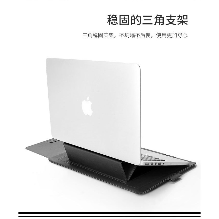 Túi Da PU Đựng Macbook, Laptop Kiêm Kê Tản Nhiệt Hãng Sleeve Cao Cấp - Đủ Size 11 inch - 17 inch.