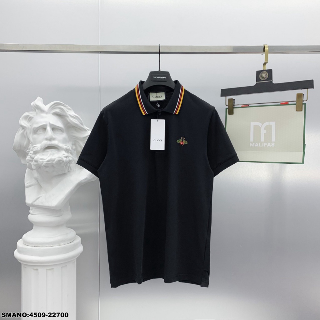 (HCM) ÁO THUN NAM NỮ CỔ BẺ TAY NGẮN THỜI TRANG NAM LUXURY ĐẲNG CẤP HÀN QUỐC HOTTREND KME FASHION