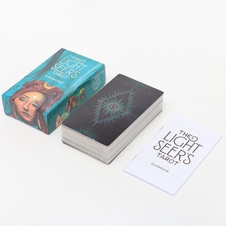 Bộ bài The Light Seer's Tarot 78 lá Tarot card deck chữa lành oracle healing light & shadow tặng sổ tay