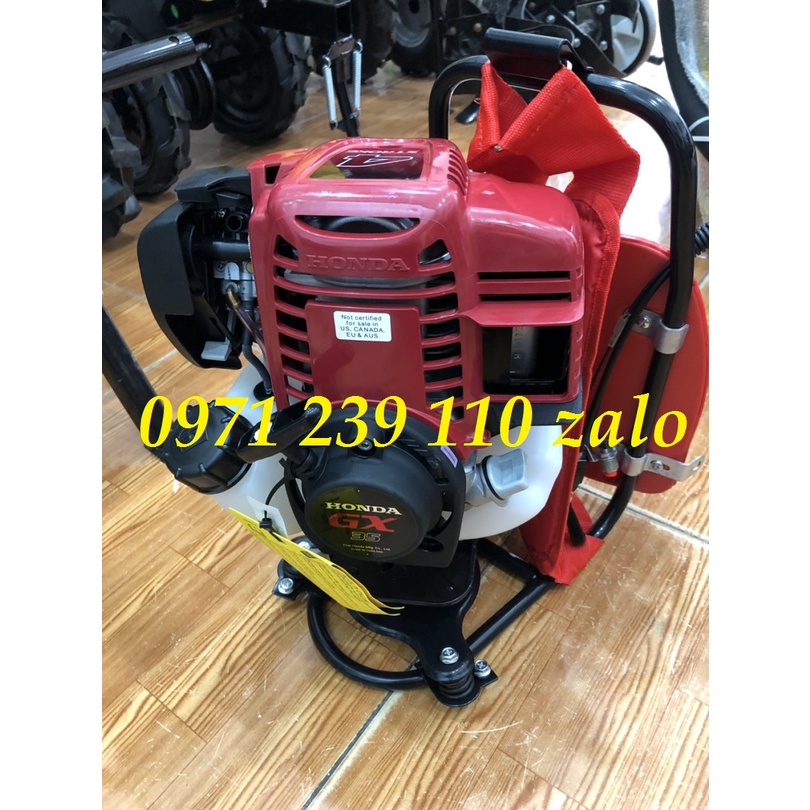 Máy đầm dùi bê tông chạy xăng đeo lưng Honda GX35 Thái Lan