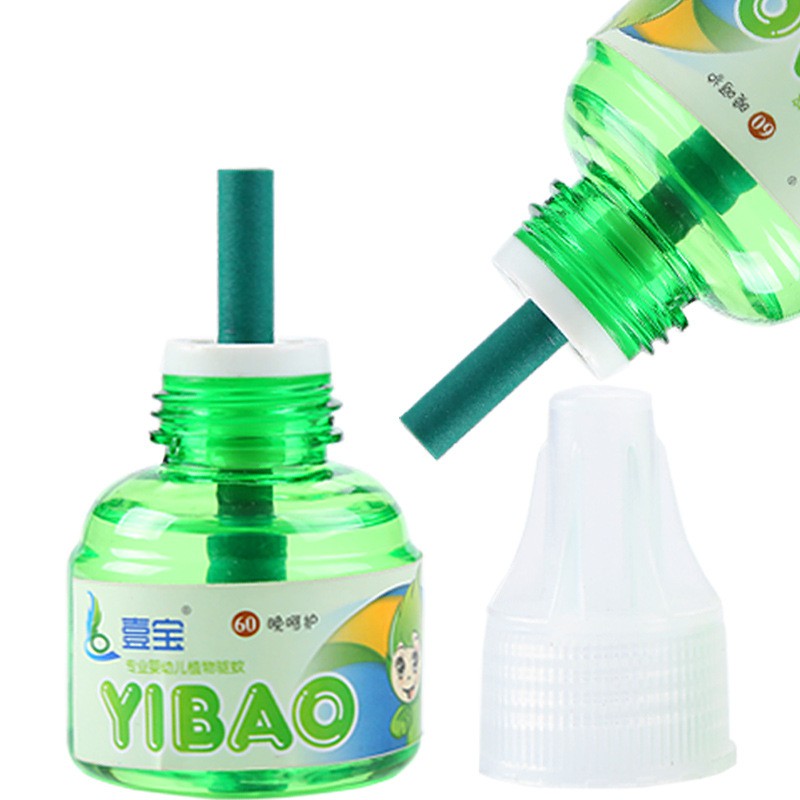 CHAI TINH DẦU ĐUỔI MUỖI YIBAO 45ML HỘP XANH MÙI HƯƠNG DỄ CHỊU, THƠM PHÒNG, KHỬ MÙI, AN TOÀN CHO CẢ NHÀ