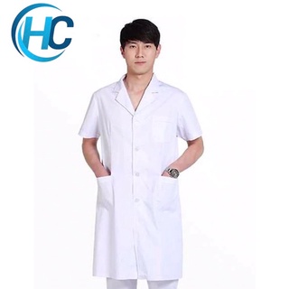 [CHÍNH HÃNG] Áo Blouse Trắng Nam, Nữ Bác Sĩ (Ngắn Tay, Dài Tay)