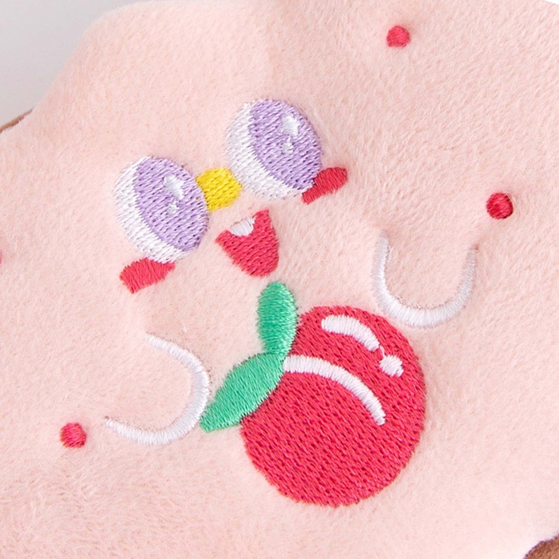 Túi Đựng Bút/ Mỹ Phẩm Hình Bánh Quy Hoạt Hình Nhồi Bông Dễ Thương Cho Nữ Sinh