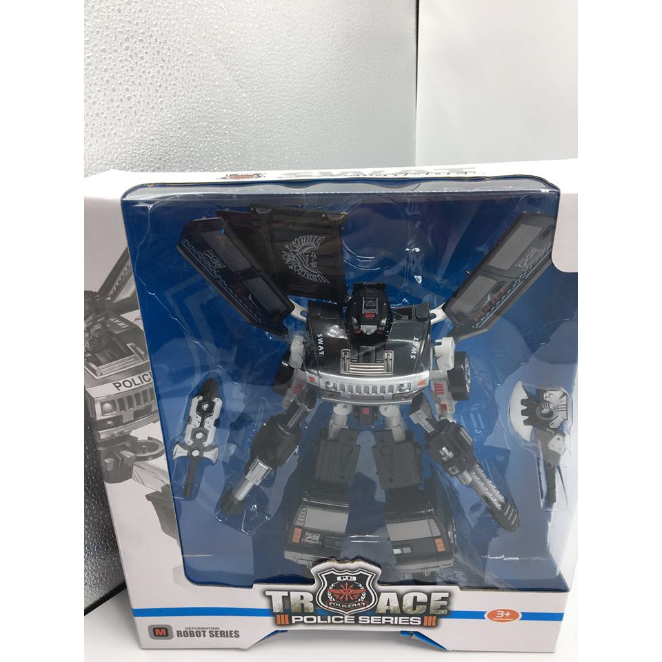 ĐỒ CHƠI RÔ BỐT LẮP RÁP TRANSFORMERS POLICEMAN