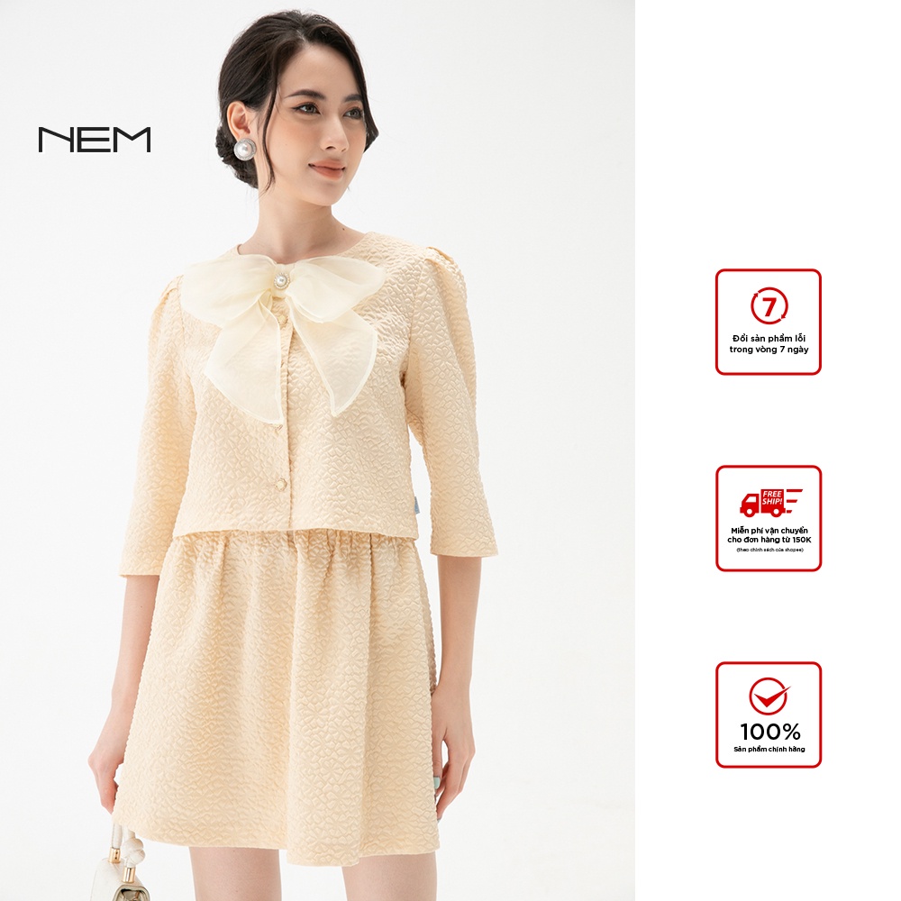 Sơ mi nữ thiết kế cao cấp NEM Fashion SM09302