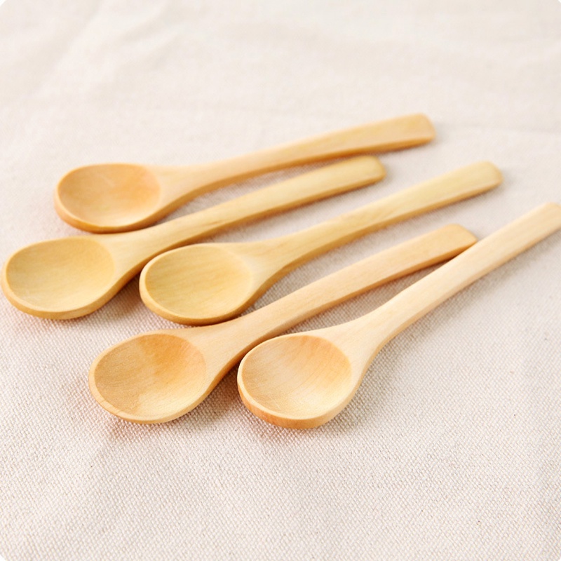 1 Muỗng Ăn Tráng Miệng 13*3cm Chất Lượng Cao