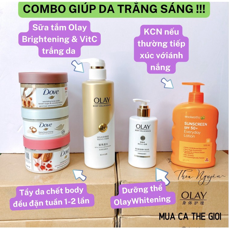 Sữa dưỡng thể Olay Bright Ultra Whitening - Olay Optic Glow