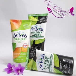 Sữa Rửa Mặt Tẩy Da Chết và Sạch Mụn Đầu Đen ST.IVES Trà Xanh 150g của Mỹ
