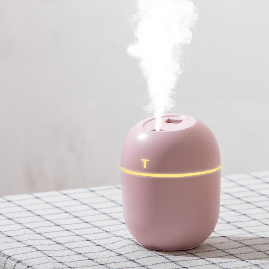 Máy Xông Tinh Dầu Mini Phun Sương Khuếch Tán Tinh Dầu Tỏa Hương Thơm Dùng Phòng Ngủ Và Trong Xe Hơi Khử Khuẩn Đuổi Muỗi